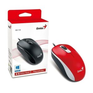 MOUSE GENIUS DX-120 USB RED