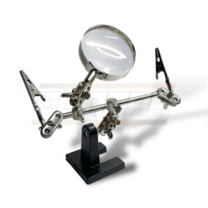 Soporte multipropósito con lupa
