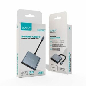 HUB ADAPTADOR C-USB-HDMI C/CABLE TIPO C MODX-0013