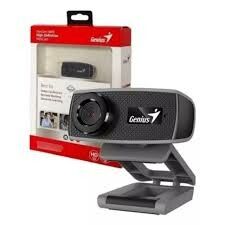 WEBCAM GENIUS FACECAM 1000X Q BLACK 720P