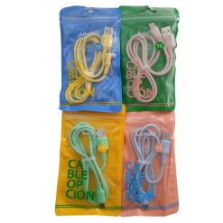 CABLE MIXOR OPCION MICRO USB 2.4A MOD 80
