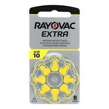 Pila RAYOVAC audiologia SIZE10