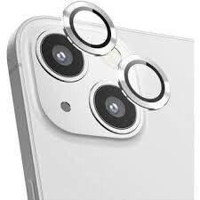 PROTECTOR DE CAMARA METAL IPHONE 11 / 12 / 12 MINI - PLATA