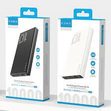POWER BANK EZRA 10000 Mha PB60 2 USB + USB