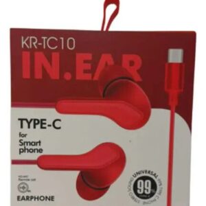 AURICULAR MANOS LIBRES TIPO C KR-TC10
