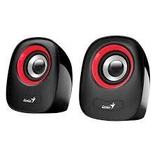 PARLANTES GENIUS SP-Q160 USB BLACK / GREY