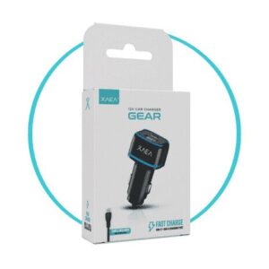 Cargador 12V GEAR Mod 504 1usb TC + Cable C
