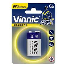 Bateria Vinnic Alcalina 9V Blister