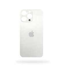 Tapa Trasera iPhone 15 Pro Max - Sin Lente - blanco