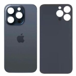 Tapa Trasera iPhone 15 Pro Max - Sin Lente - Azul