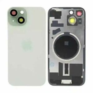 Tapa Trasera iPhone 15 - Con lente y Carga Inalmbrica - Verde