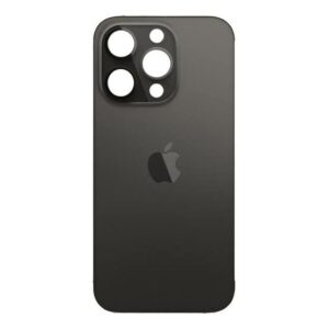 Tapa Trasera iPhone 14 Pro Max - Sin lente - Negro