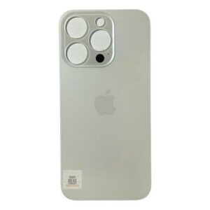 Tapa Trasera iPhone 14 Pro - Sin lente - Gris
