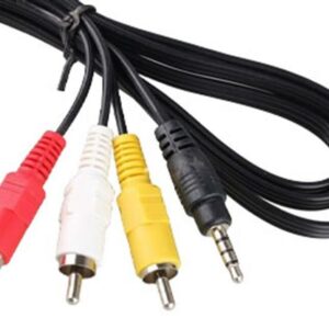 CABLE AUXILIAR A 3 RCA 1.5M DINAX