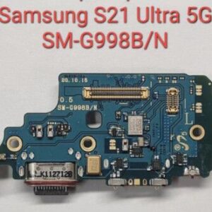 Placa de Carga Samsung S21 ULTRA 5G G998 B/N Original