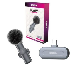 MICROFONO CORBATERO FURRY X1 TIPO C